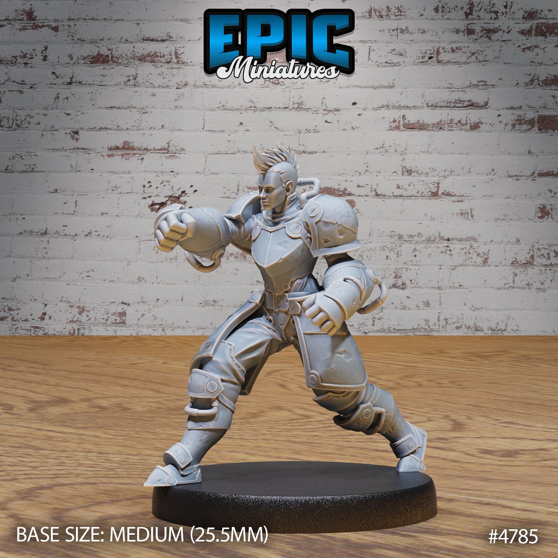 Exosuit Artificer Female Punch / Heavy Exosuit / Steam Technology Warrior / Exoskelet Fighter / Steel War Robot / Battle Automaton / Humanoid Steampunk Construct / Invasion Army / Human Control Mechanism